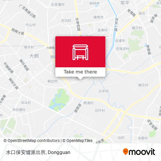 水口保安墟派出所 map