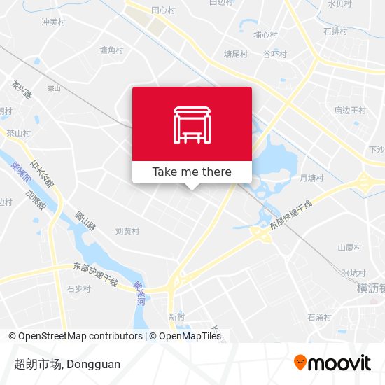 超朗市场 map
