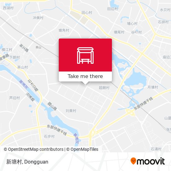 新塘村 map