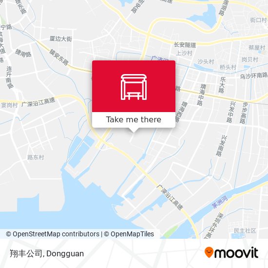 翔丰公司 map