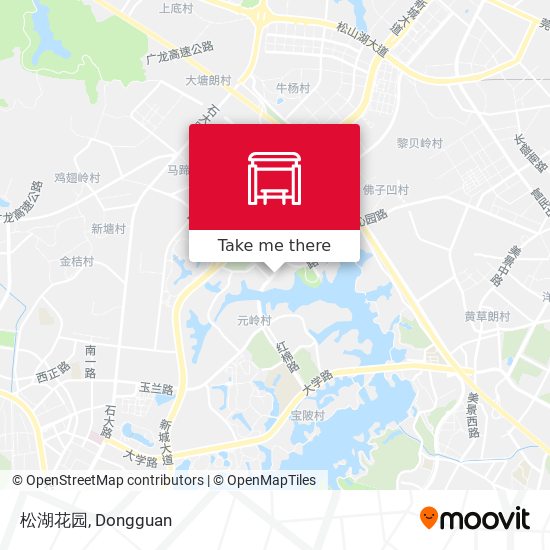 松湖花园 map