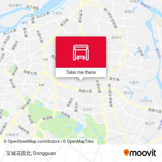 宝城花园北 map