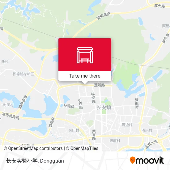 长安实验小学 map