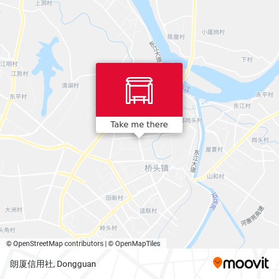 朗厦信用社 map