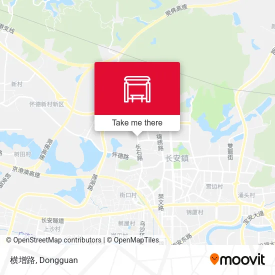横增路 map