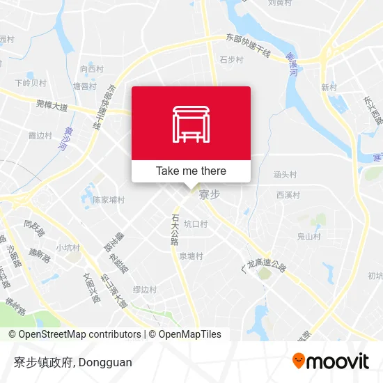 寮步镇政府 map