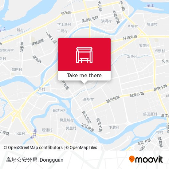 高埗公安分局 map