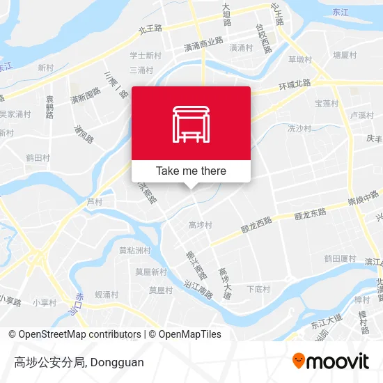 高埗公安分局 map
