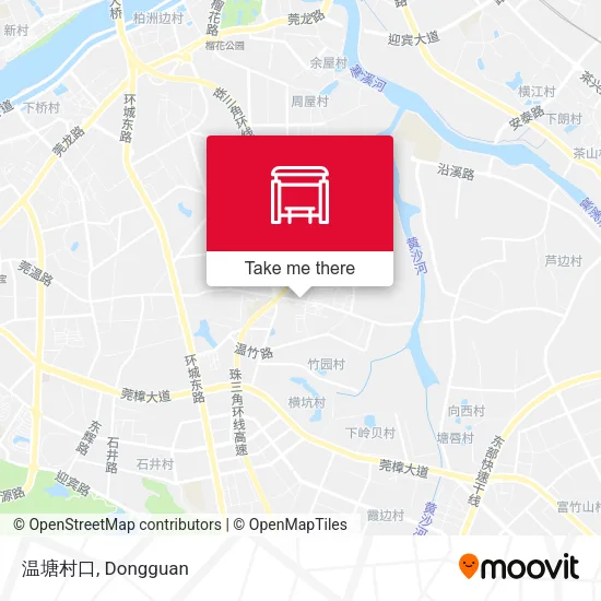 温塘村口 map