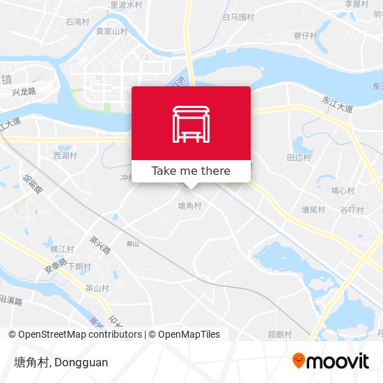 塘角村 map