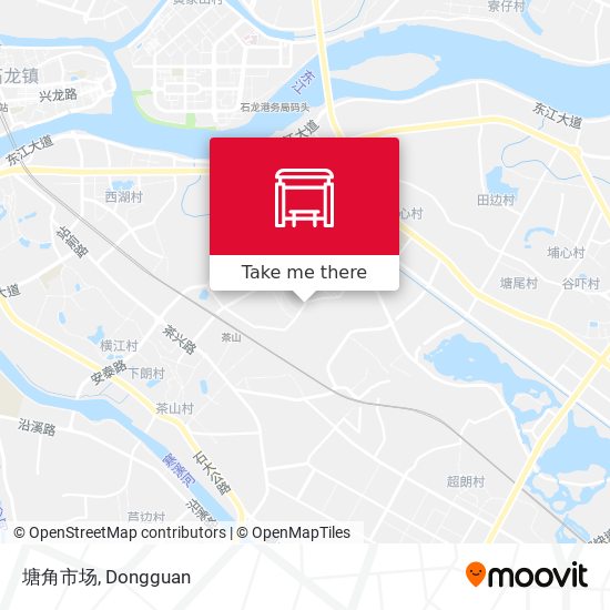 塘角市场 map