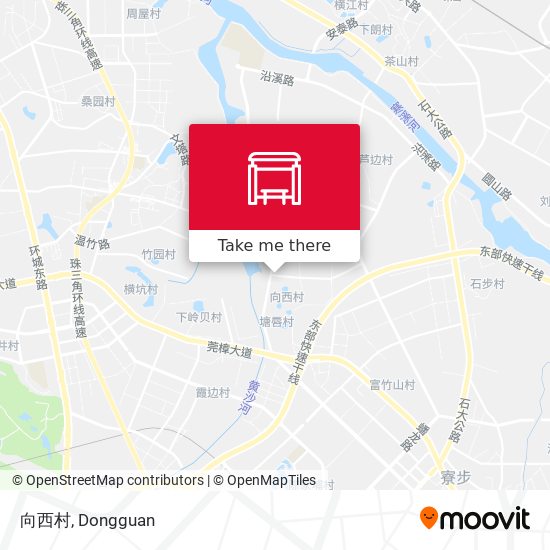 向西村 map