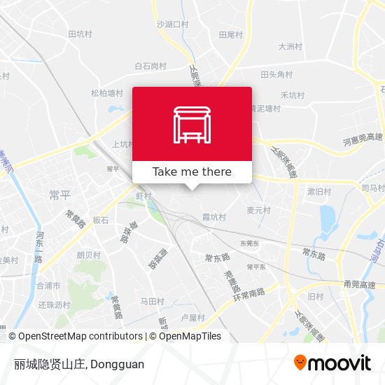 丽城隐贤山庄 map