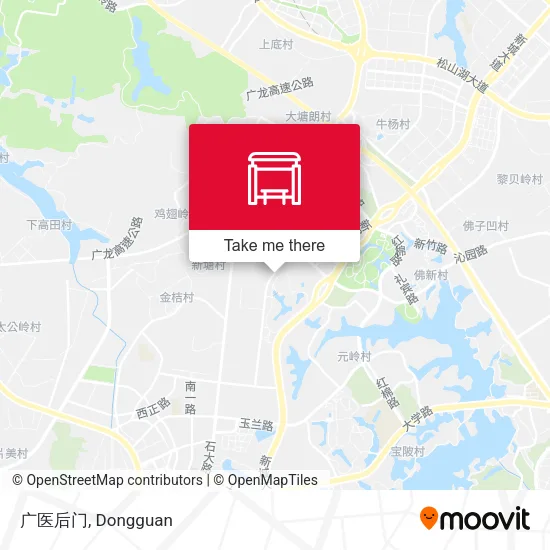 广医后门 map