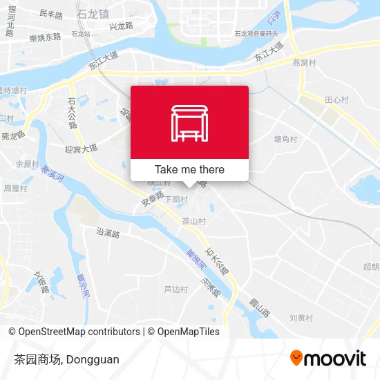 茶园商场 map
