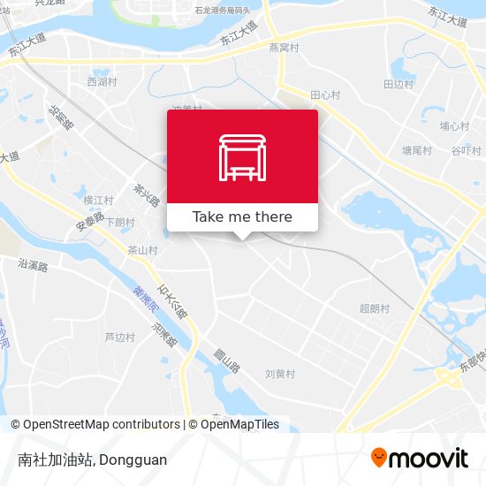 南社加油站 map