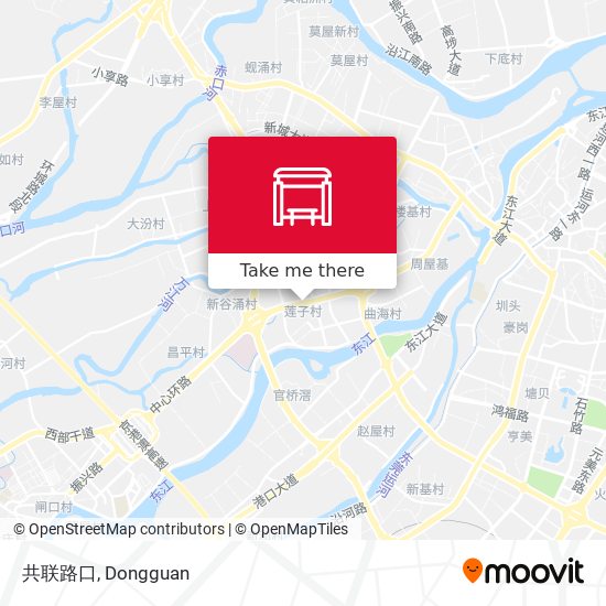 共联路口 map