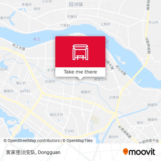 黄家壆治安队 map