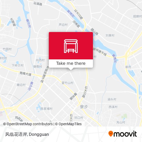 风临花语岸 map