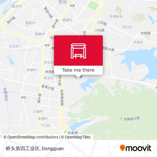 桥头第四工业区 map