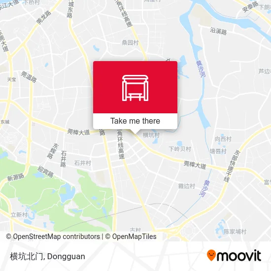 横坑北门 map