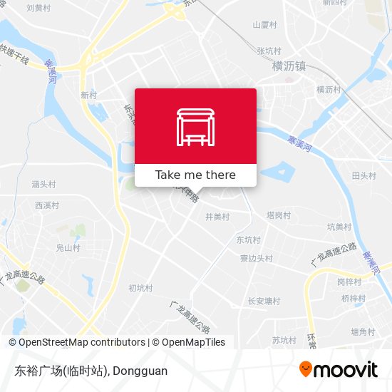 东裕广场(临时站) map