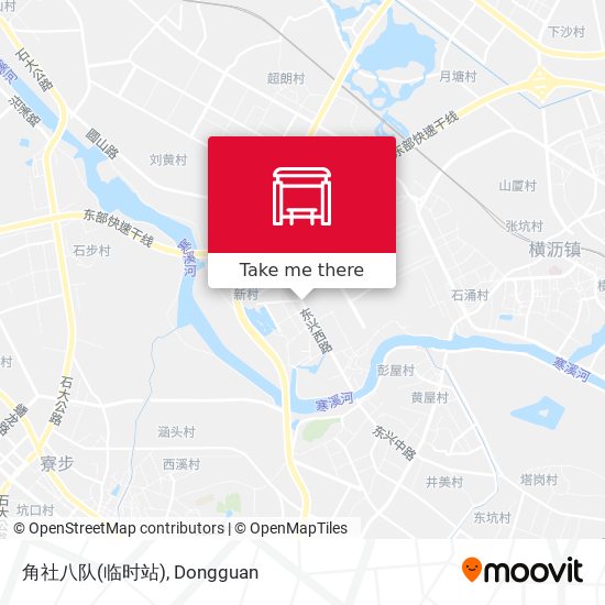 角社八队(临时站) map