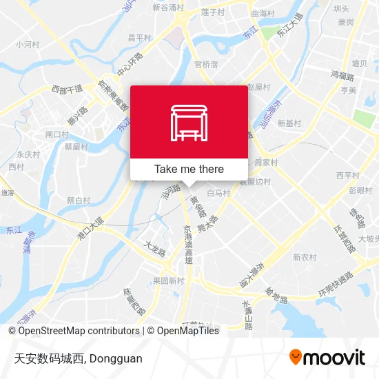 天安数码城西 map