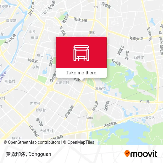 黄旗印象 map