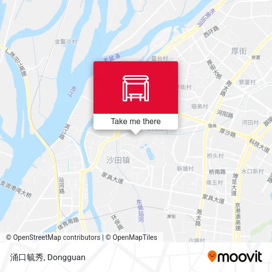 涌口毓秀 map