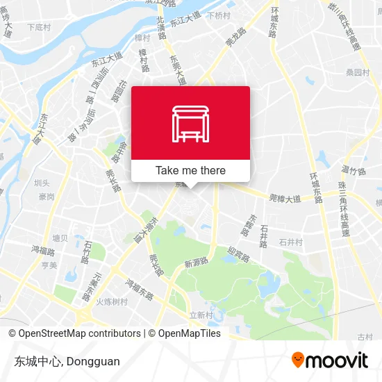东城中心 map