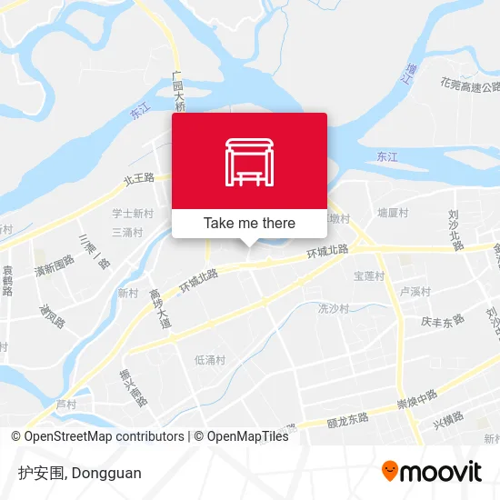 护安围 map