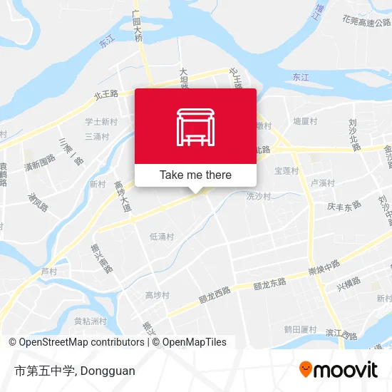 市第五中学 map