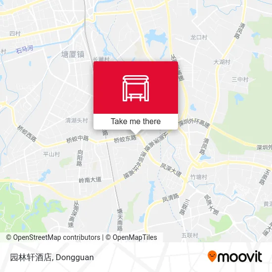 园林轩酒店 map