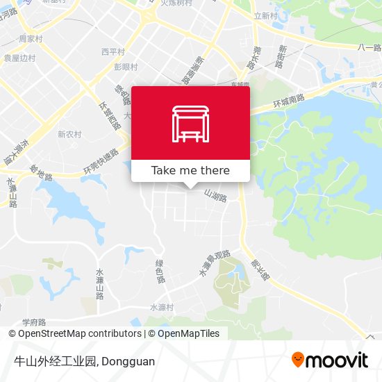 牛山外经工业园 map