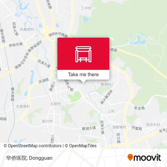 华侨医院 map