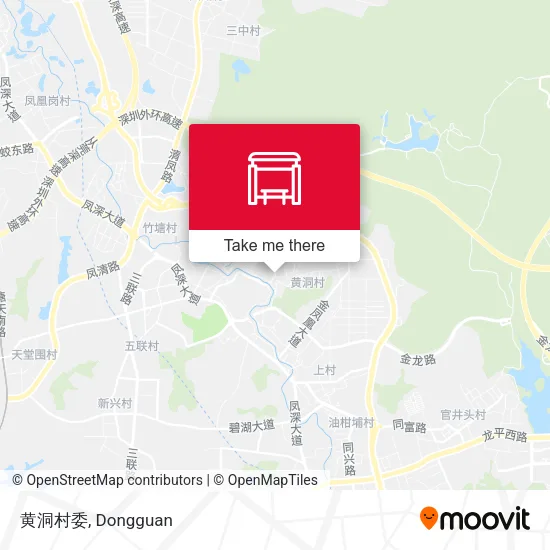 黄洞村委 map