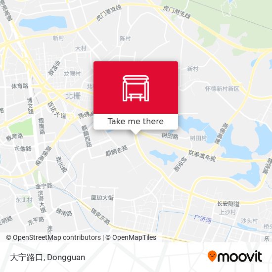 大宁路口 map