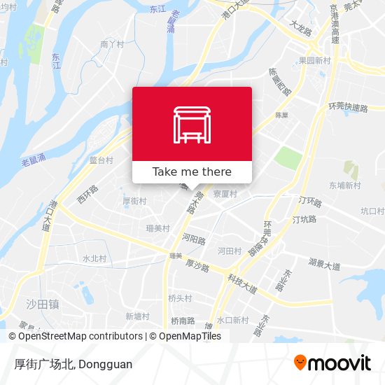 厚街广场北 map