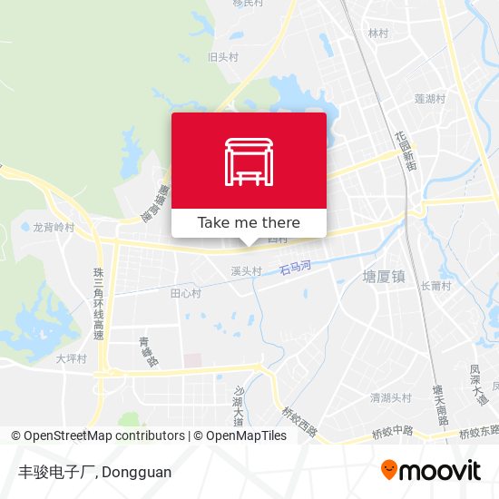 丰骏电子厂 map