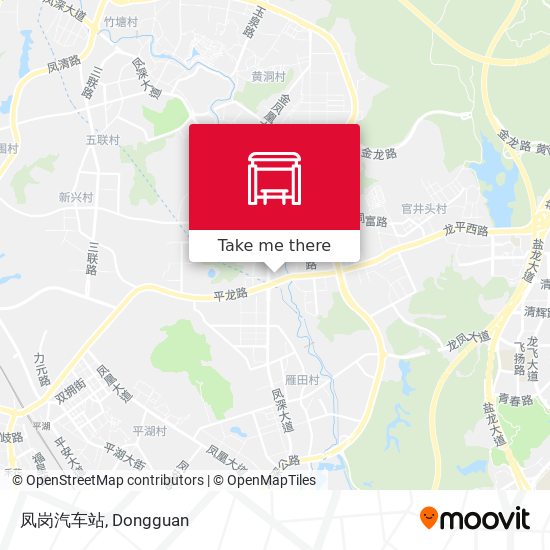 凤岗汽车站 map