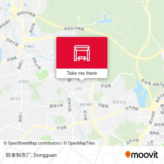 联泰制衣厂 map