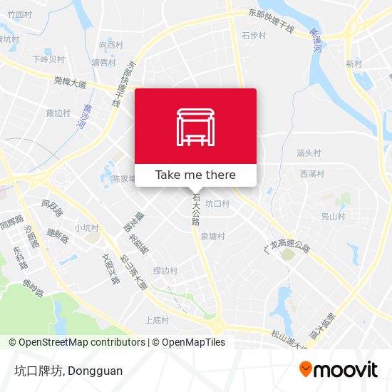 坑口牌坊 map