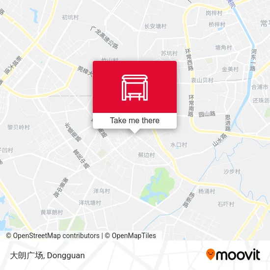 大朗广场 map