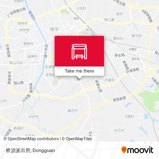 桥沥派出所 map