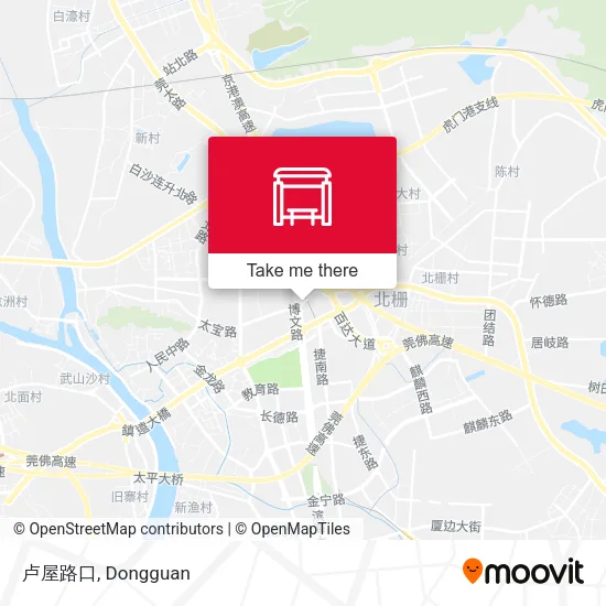 卢屋路口 map