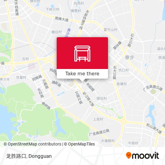 龙胜路口 map