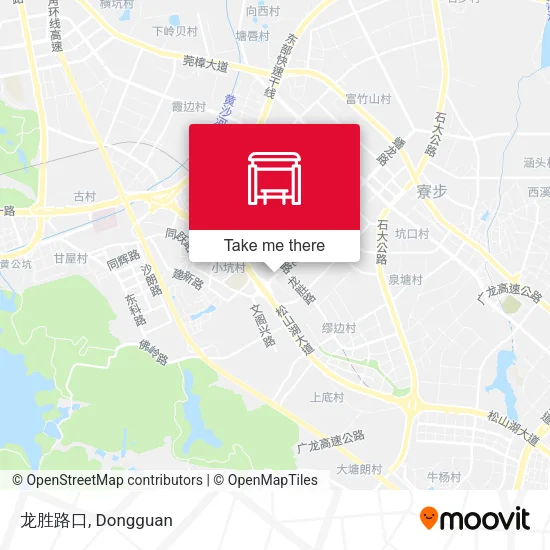 龙胜路口 map