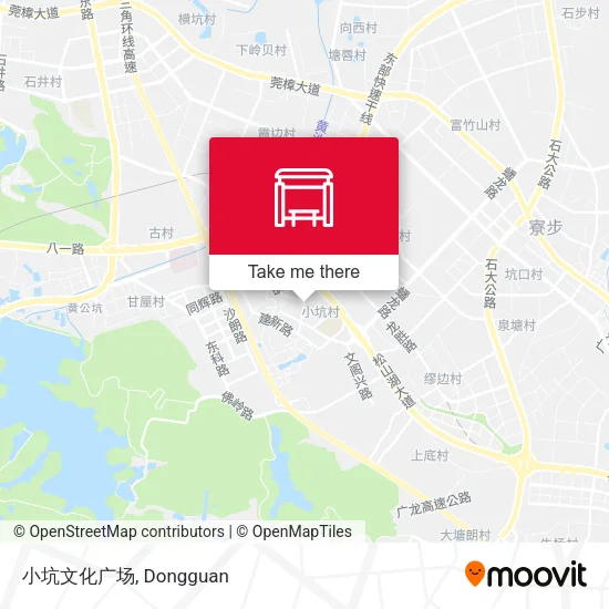 小坑文化广场 map