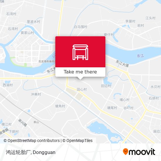 鸿运轮胎厂 map